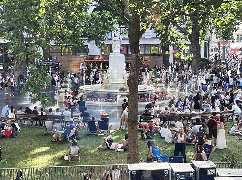 A London park
